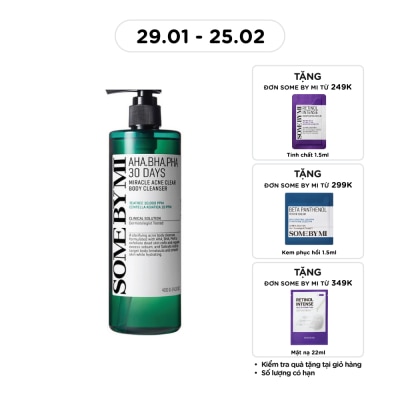 SOME BY MI Body Cleanser AHA-BHA-PHA 30 Days Miracle Acne Clear 400g