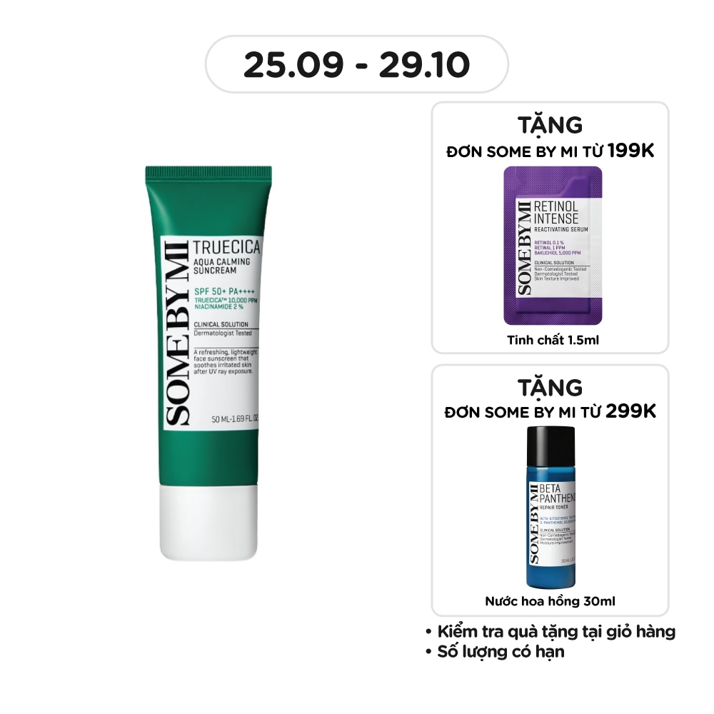 Some By Mi Suncream Truecica Aqua Calming SPF50+ PA++++ 50ml