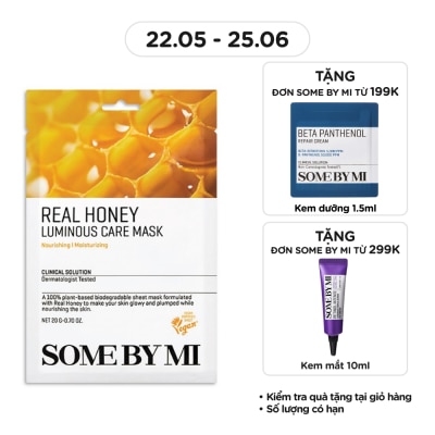 SOME BY MI Real Honey Luminous Care Mask 20g