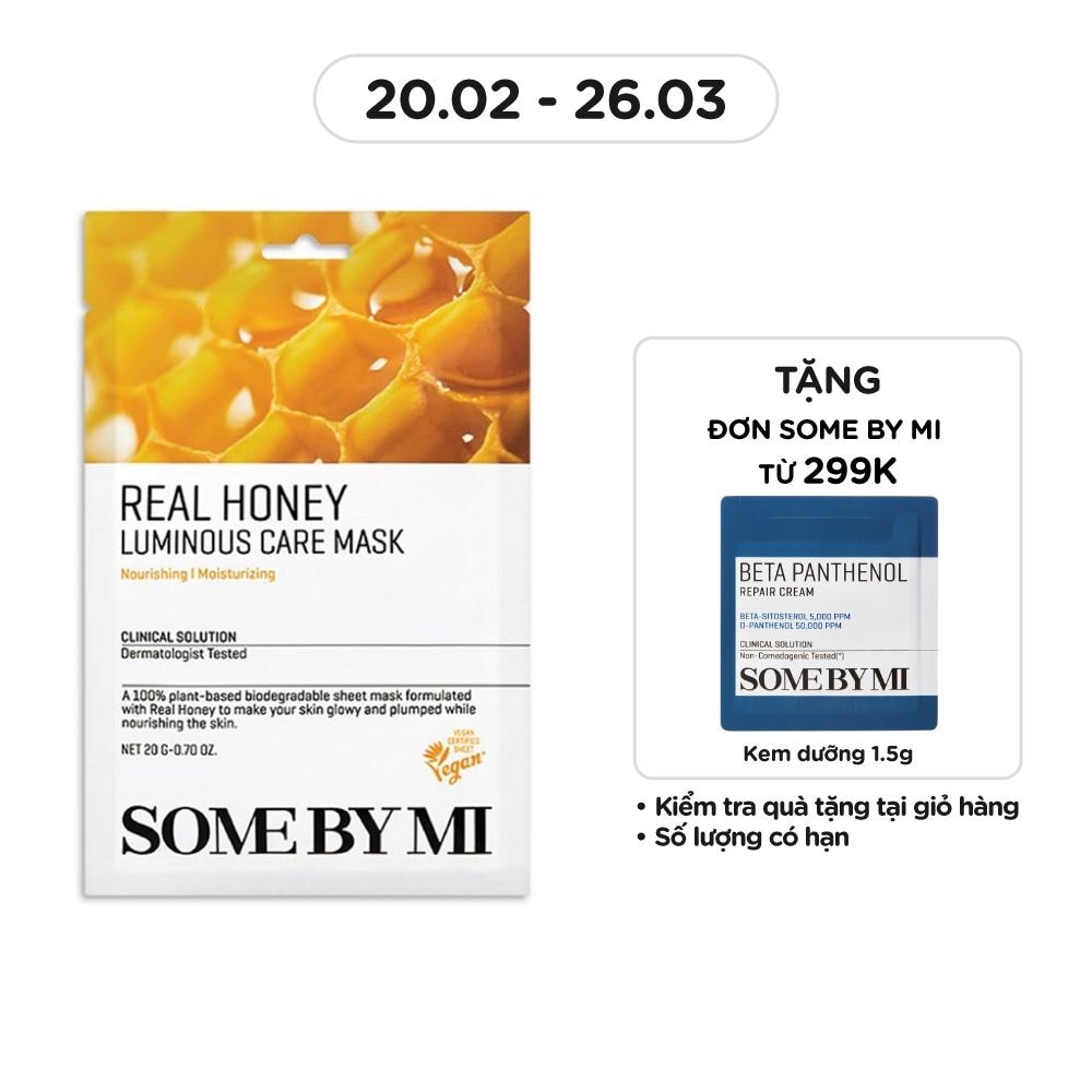 Real Honey Luminous Care Mask 20g