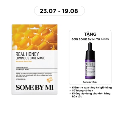 SOME BY MI - Real Honey Luminous Care Mask 20g image