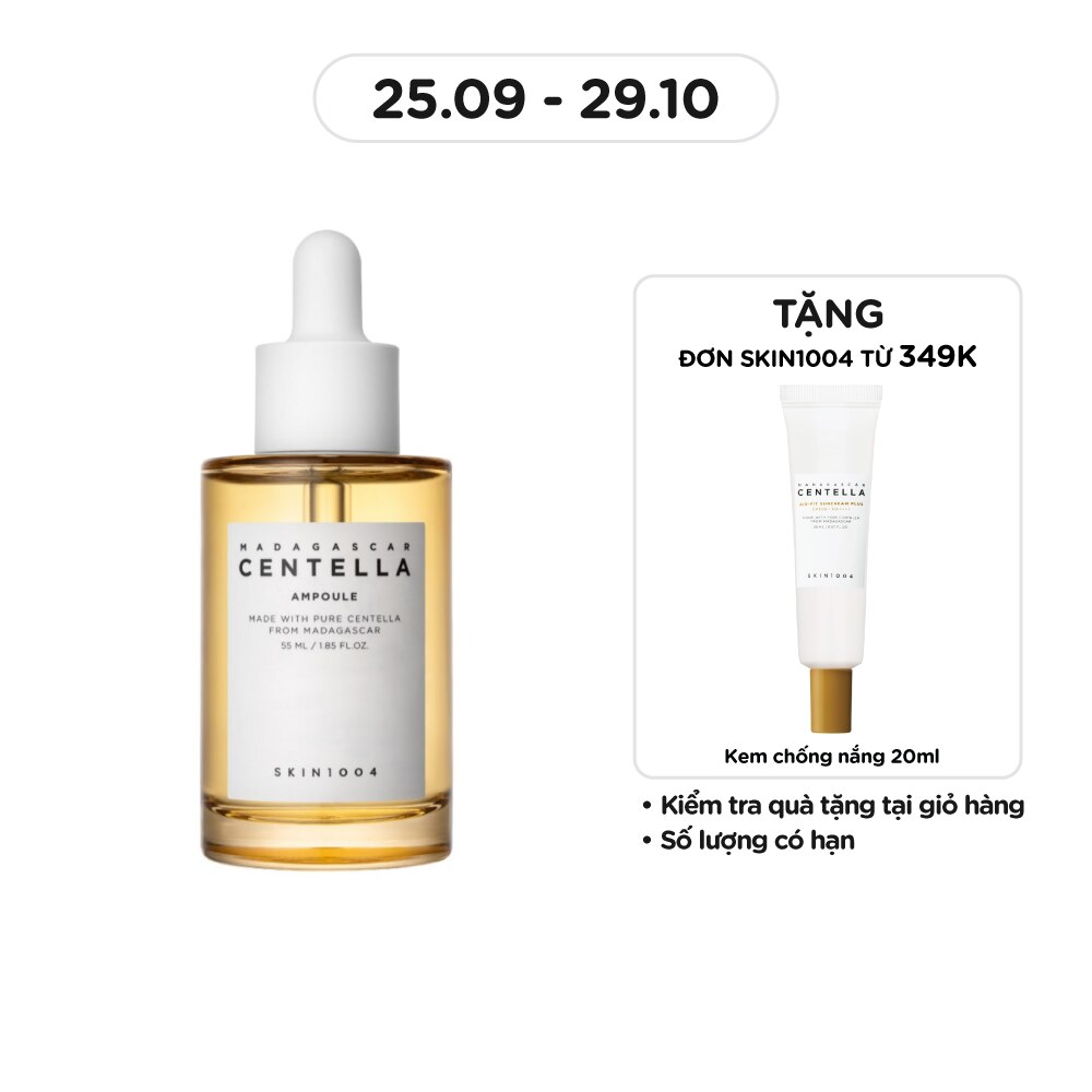 Tinh Chất Skin1004 Madagascar Centella Ampoule Giảm Mụn Và Làm Dịu Dành Cho Da Nhạy Cảm 55ml