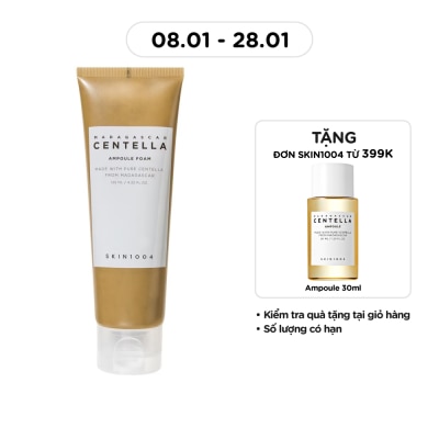 SKIN1004 Sữa Rửa Mặt Skin1004 Madagascar Centella Ampoule Foam Dưỡng Ẩm Và Làm Sạch Da 125ml