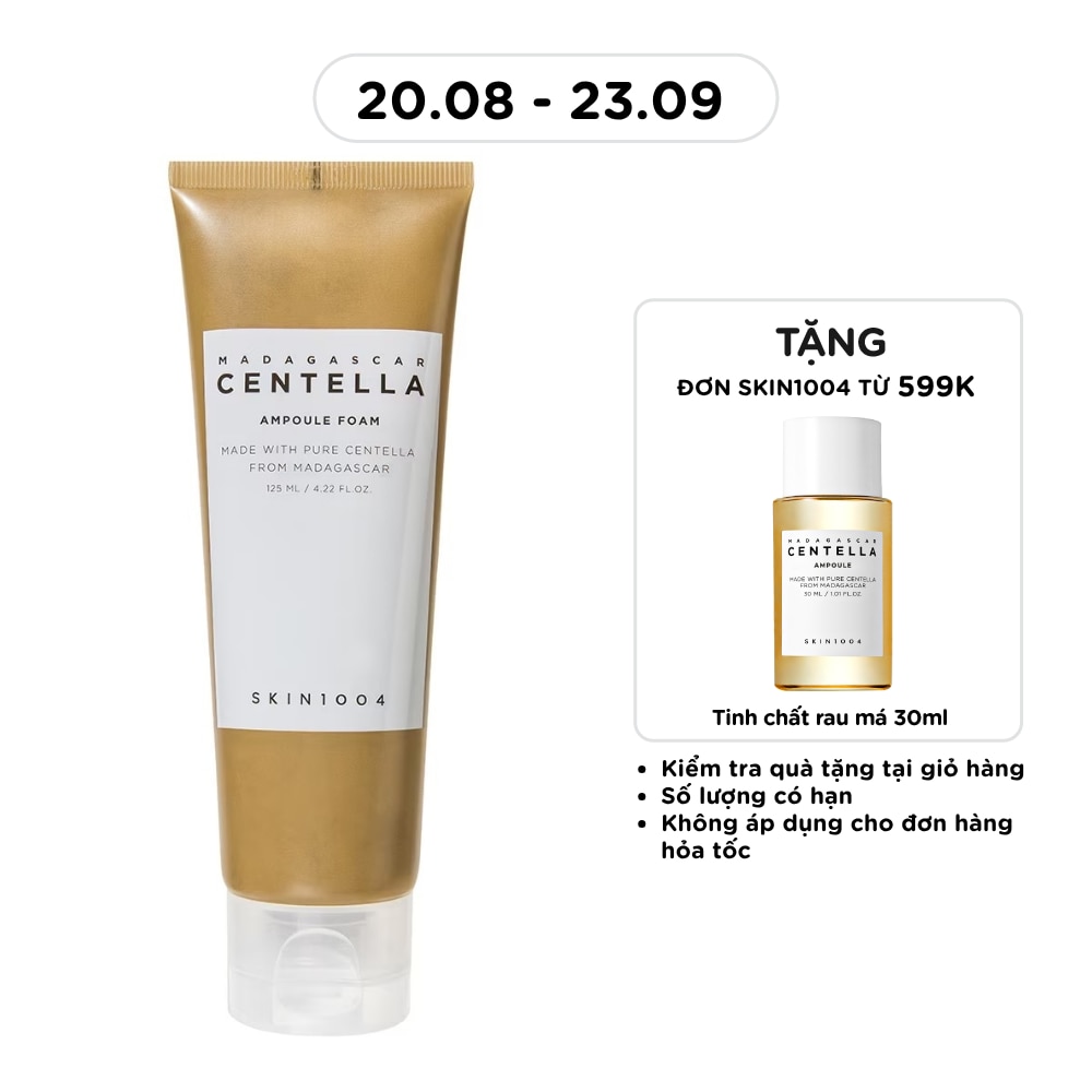 Sữa Rửa Mặt Skin1004 Madagascar Centella Ampoule Foam Dưỡng Ẩm Và Làm Sạch Da 125ml image