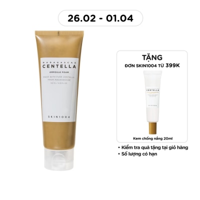 SKIN1004 - Sữa Rửa Mặt Skin1004 Madagascar Centella Ampoule Foam Dưỡng Ẩm Và Làm Sạch Da 125ml