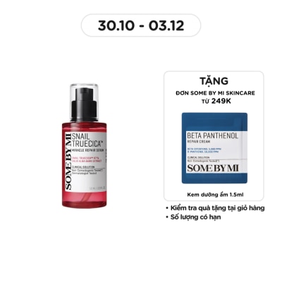 SOME BY MI Tinh Chất Some By Mi Snail Truecica Miracle Repair Serum Phục Hồi Da Cải Thiện Vết Thâm Sẹo Lõm 50ml