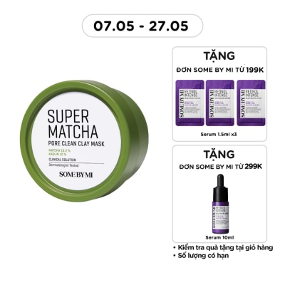 SOME BY MI - Some By Mi Clay Mask Super Matcha Pore Clean 100g