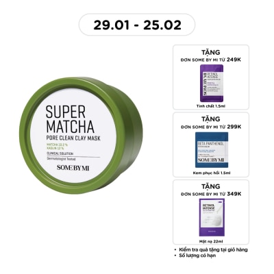 SOME BY MI Some By Mi Clay Mask Super Matcha Pore Clean 100g