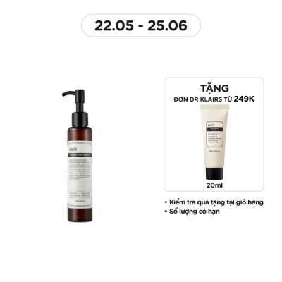 DEAR KLAIRS Gentle Black Deep Cleansing Oil 150ml