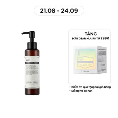 DEAR KLAIRS Gentle Black Deep Cleansing Oil 150ml