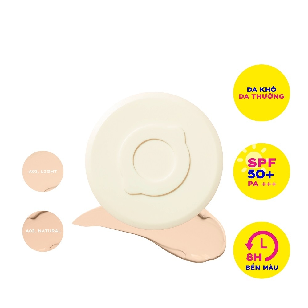 Phấn Nước Lemonade Matte Addict Cushion 15g .#A01 Light