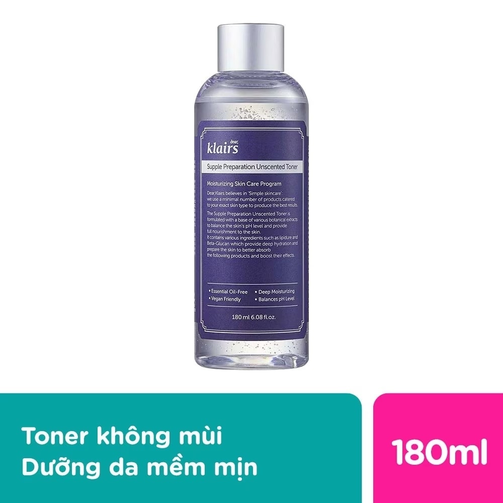Supple Preparation Unscented Toner 180ml