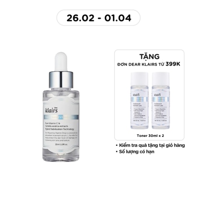 DEAR KLAIRS Tinh Chất Dear Klairs Dưỡng Sáng Và Làm Đều Màu Da Freshly Juiced Vitamin Drop 35ml