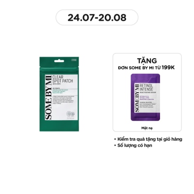 SOME BY MI Miếng Dán Some By Mi Giảm Mụn Thần Kỳ Cho Mọi Loại Da Spot Patch 18 M