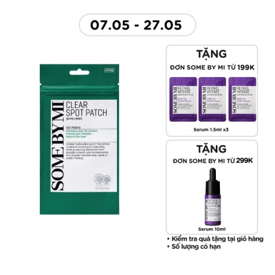 SOME BY MI - Miếng Dán Some By Mi Giảm Mụn Thần Kỳ Cho Mọi Loại Da Spot Patch 18 M