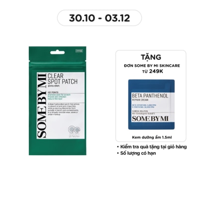 SOME BY MI Miếng Dán Some By Mi Giảm Mụn Thần Kỳ Cho Mọi Loại Da Spot Patch 18 M