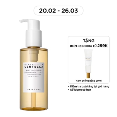 SKIN1004 Dầu Tẩy Trang Skin1004 Madagascar Centella Cleansing Oil Làm Sạch Và Dưỡng Ẩm 200ml