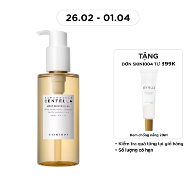 SKIN1004 Dầu Tẩy Trang Skin1004 Madagascar Centella Cleansing Oil Làm Sạch Và Dưỡng Ẩm 200ml