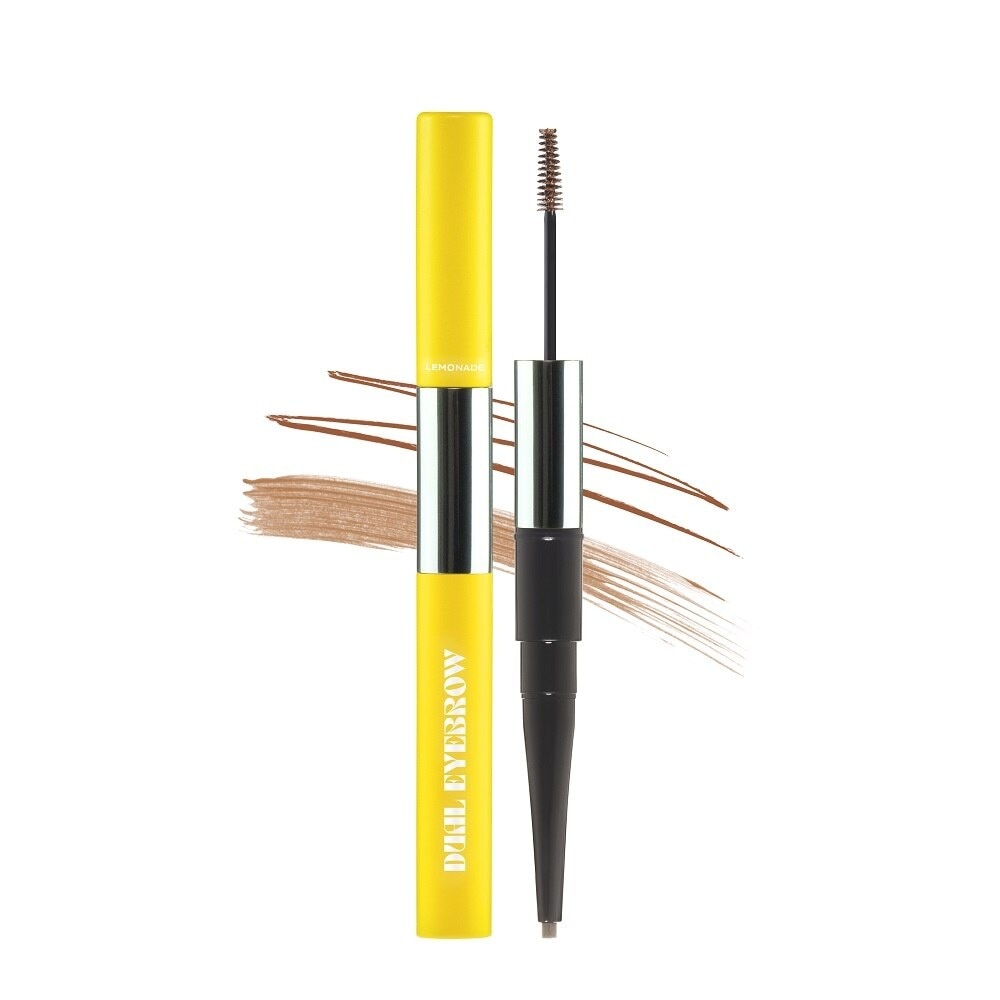 Lemonade Kẻ mày Dual Eyebrow 0.25g + 2.5g #02 Natural Brown