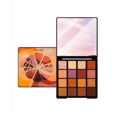 LEMONADE Aesthetic 16 Colors Eyeshadow Pallette 20.8g
