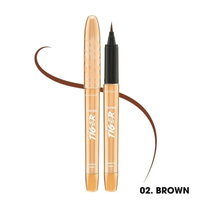 LEMONADE Kẻ Mắt Lemonade Supertiger Tigereyes Liner1g .#Brown