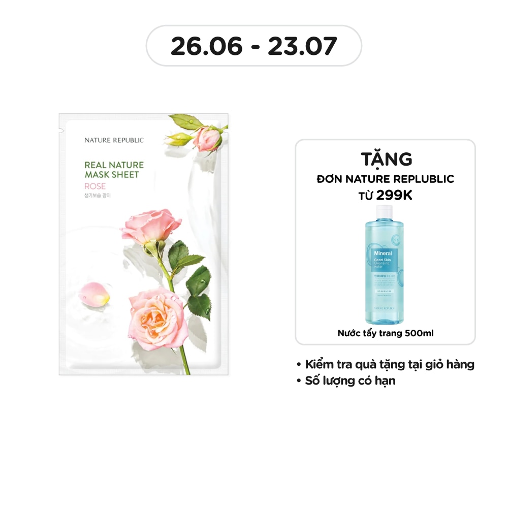 Real Nature Rose Mask 23ml