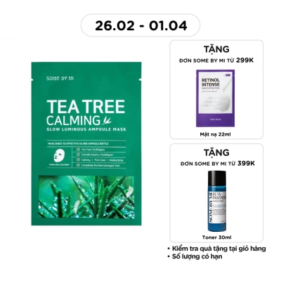 SOME BY MI Mặt Nạ Some By Mi Giảm Mụn Tea Tree Calming Sheet Mask 25g