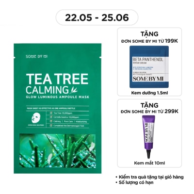 SOME BY MI Mặt Nạ Some By Mi Giảm Mụn Tea Tree Calming Sheet Mask 25g