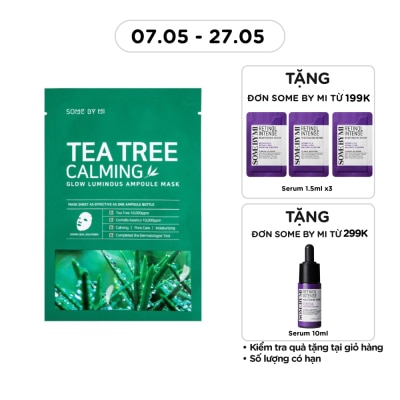 SOME BY MI - Mặt Nạ Some By Mi Giảm Mụn Tea Tree Calming Sheet Mask 25g