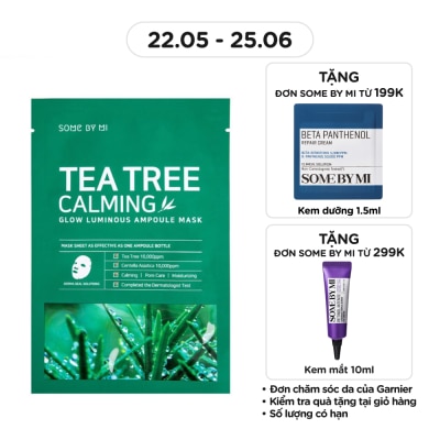 SOME BY MI Mặt Nạ Some By Mi Giảm Mụn Tea Tree Calming Sheet Mask 25g