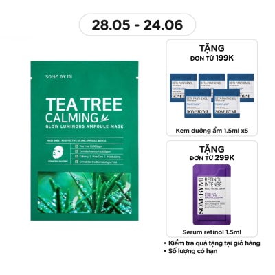 SOME BY MI - Mặt Nạ Some By Mi Giảm Mụn Tea Tree Calming Sheet Mask 25g