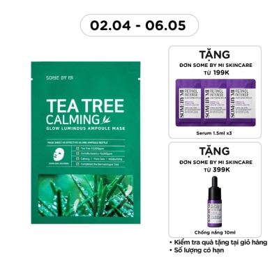 SOME BY MI - Mặt Nạ Some By Mi Giảm Mụn Tea Tree Calming Sheet Mask 25g
