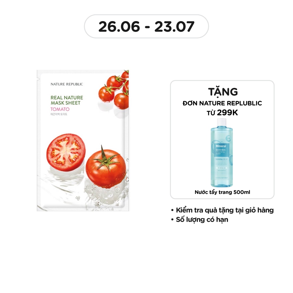 Mask Real Nature Tomato 23ml