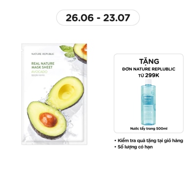NATURE REPUBLIC Nature Republic Mask Real Nature Avocado 23ml