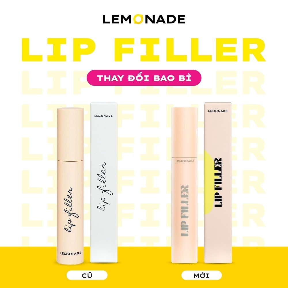 Son Dưỡng Lemonade Dưỡng Môi Và Cấp Ẩm Lip Filler 4.5g