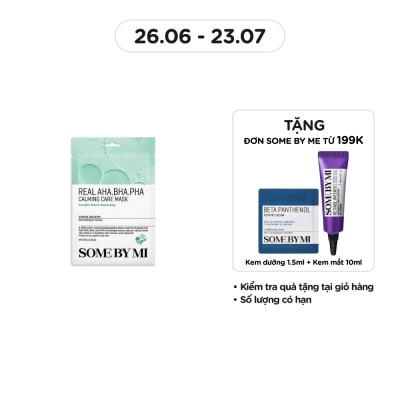 SOME BY MI Real AHA-BHA-PHA Calming Care Mask 20g