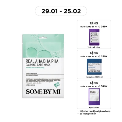 SOME BY MI Real AHA-BHA-PHA Calming Care Mask 20g