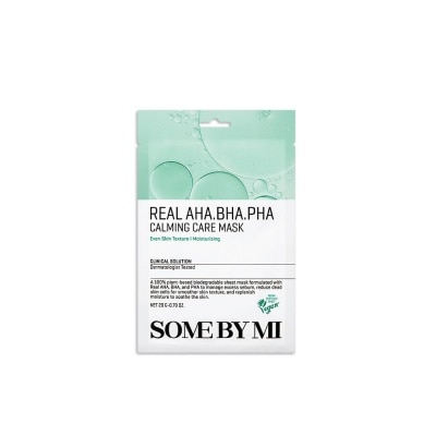 SOME BY MI Real AHA-BHA-PHA Calming Care Mask 20g