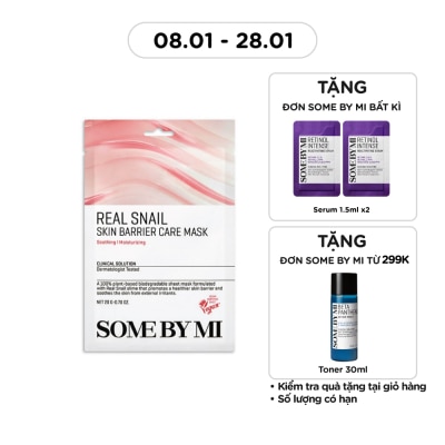SOME BY MI Real Snail Skin Barrier Care Mask 20g