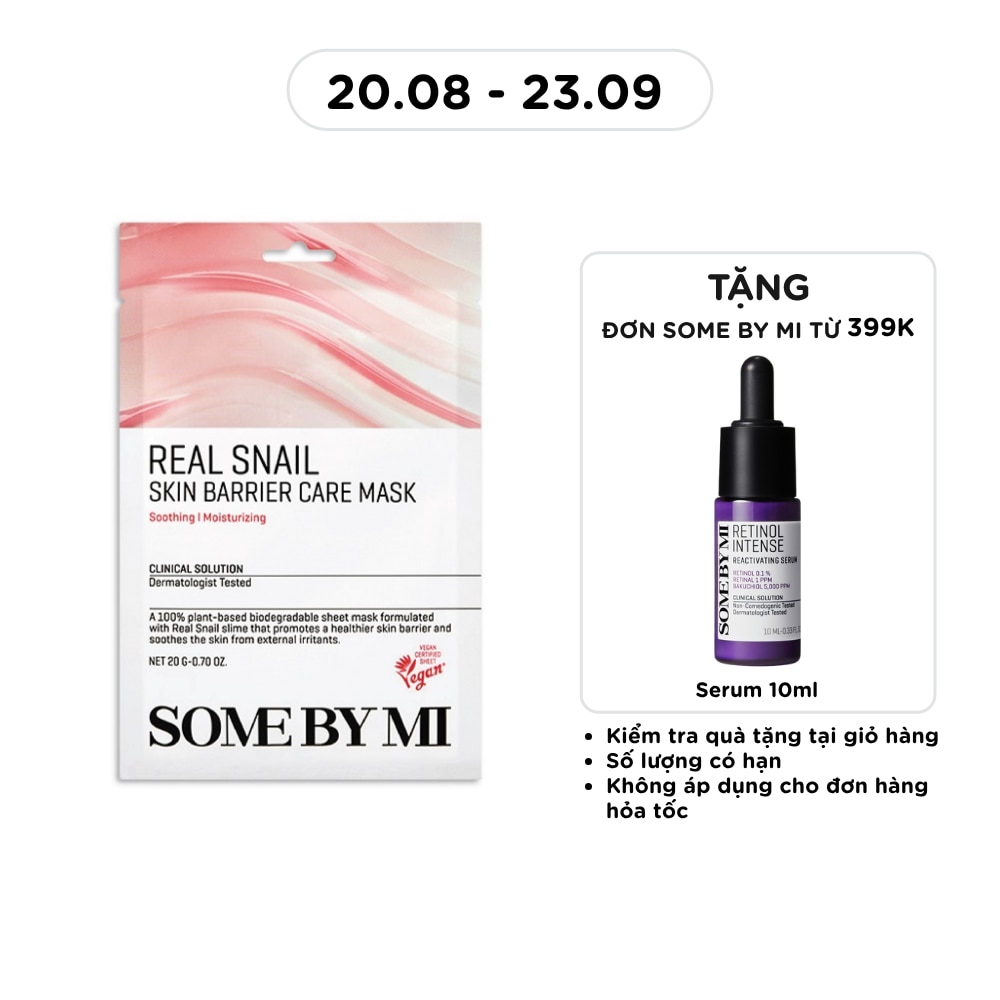 Real Snail Skin Barrier Care Mask 20g image