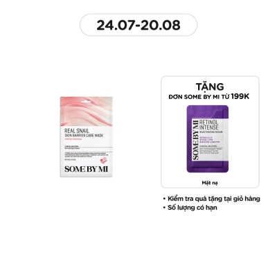 SOME BY MI Mặt Nạ Giấy Some By Mi Bảo Vệ Da Real Snail Skin Barrier Care Mask 20g
