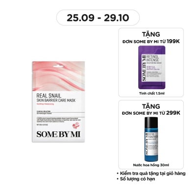 SOME BY MI Real Snail Skin Barrier Care Mask 20g