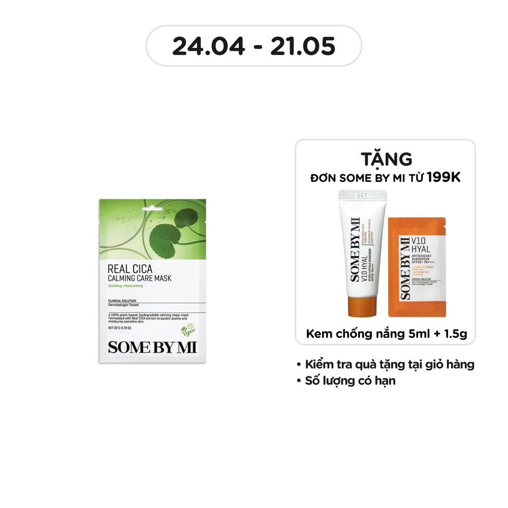 Real Cica Calming Care Mask 20g