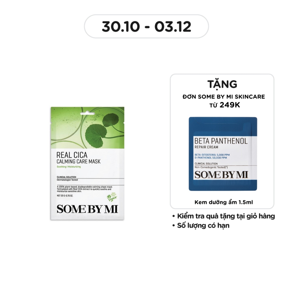 Real Cica Calming Care Mask 20g