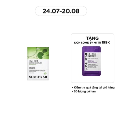 SOME BY MI Mặt Nạ Giấy Some By Mi Chiết Xuất Rau Má Real Cica Calming Care Mask 20g