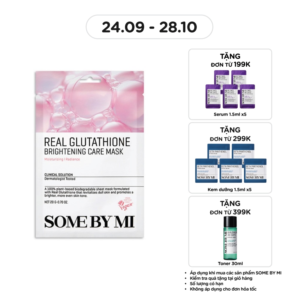 SOME BY MI, Real Glutathione Britening Care Mask 20g