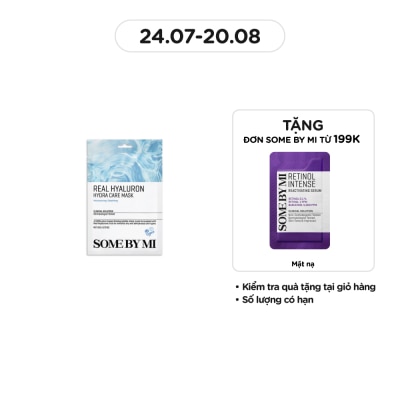 SOME BY MI Mặt Nạ Giấy Some By Mi Cung Cấp Độ Ẩm Cho Da Real Hyaluron Hydra Care Mask 20g