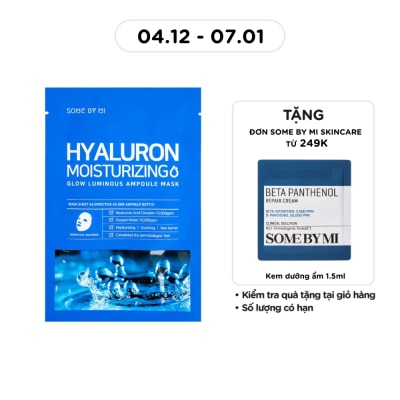 SOME BY MI Mặt Nạ Some By Mi Dưỡng Ẩm Và Làm Mềm Da Hyaluron Moisturing Sheet Mask 25g
