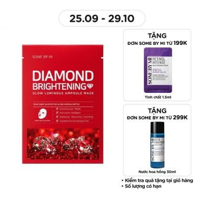 SOME BY MI Diamond Brightening Sheet Mask 25g