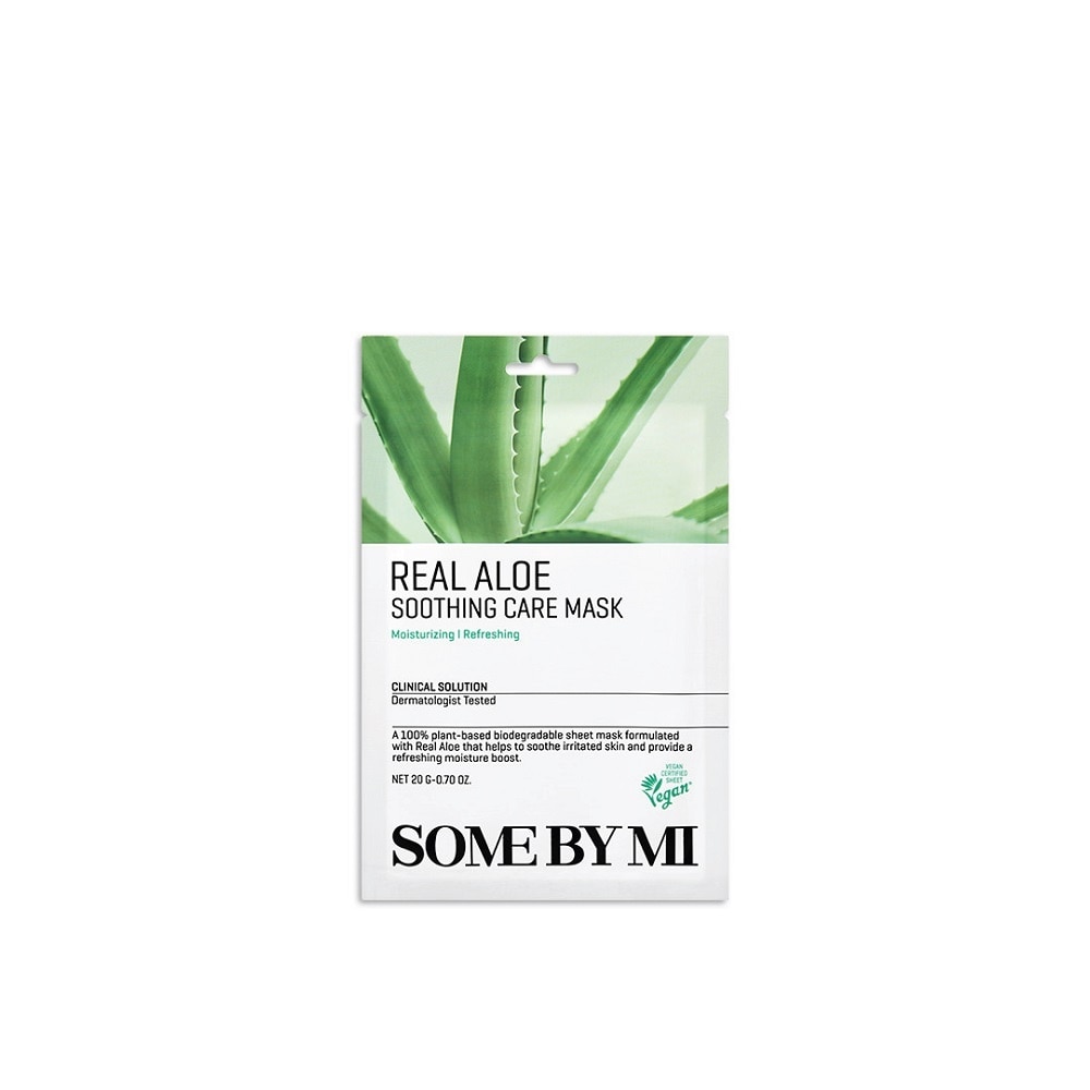 Mặt Nạ Giấy Some By Mi Tinh Chất Lô Hội Real Aloe Soothing Care Mask 20g